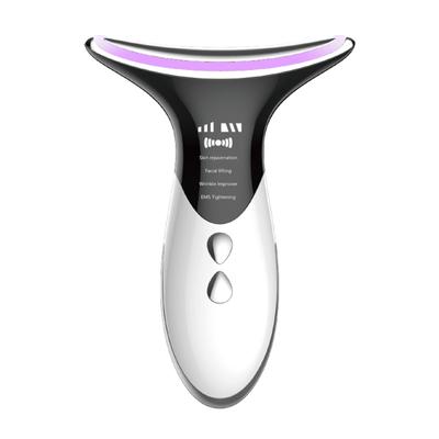 Hals Anti Falten Face Lifting Schönheit Gerät LED Photon Therapie Hautpflege EMS Straffen Massagegerät Reduzieren Doppel Kinn FaltenEntfernung