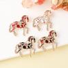 Horse Christmas Ornament Christmas Tree Horse Decoration Elegant Rhinestone Horse Ornament with for Christmas for Lovers