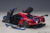 AUTOart 1/18 Scale Scale Model 81912 Ford GT 2019 #68 Le Mans 24 Hours LMGTE Pro Class Blue/White/Red