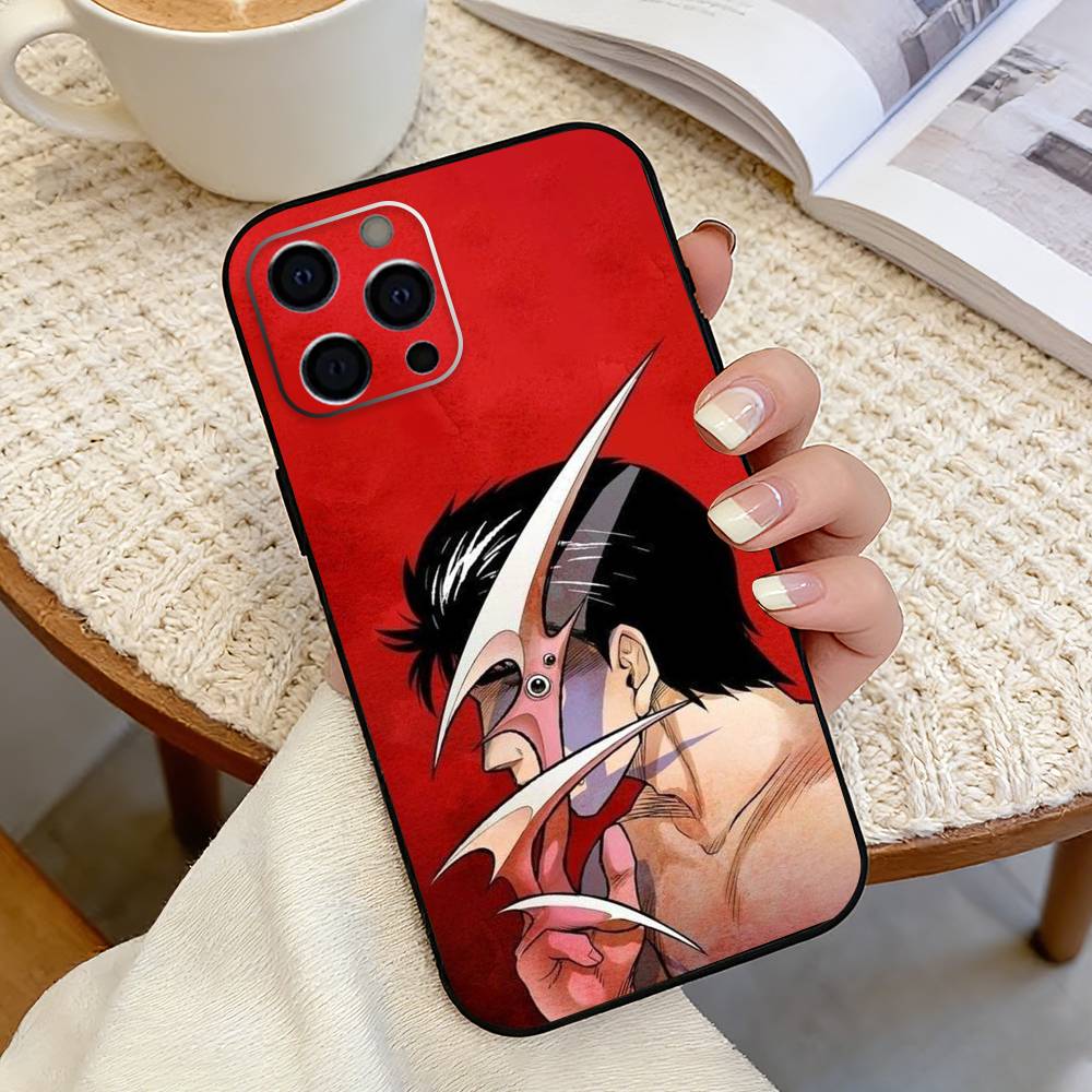 Anime p-Parasyte-e Phone Case Silicone Soft For IPhone 17 16 15 14 13 12 11 X XR Plus Pro Max Plus