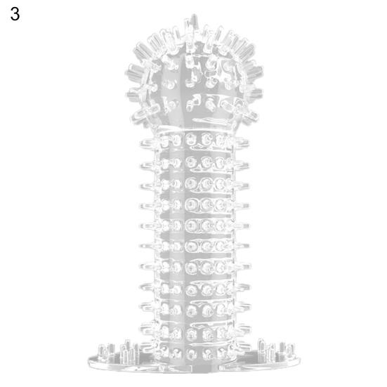 Penis Extension Cover High Toughness Easy Clean Practical Great Male Enlargement Sleeve Sexual Toy for Men