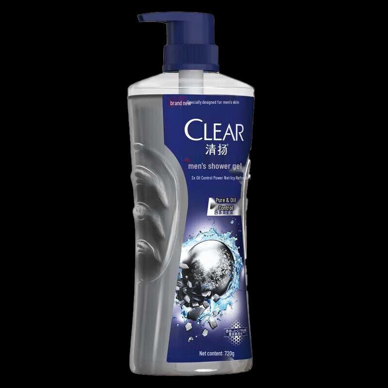 Clear Men Balanced Oil Control Deep Purifying Shower Gel