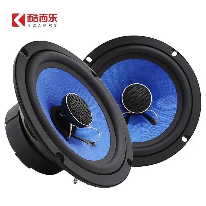 

2 шт. 6,5-дюймовые сабвуферы, универсальный Hi-Fi автомобильный аудио динамик, модифицированный коаксиальный аудиодинамик, автомобильная электроника, автомобильные аксессуары