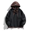 Men's Spring/Autumn Hooded Casual Jacket for Outdoor Activities