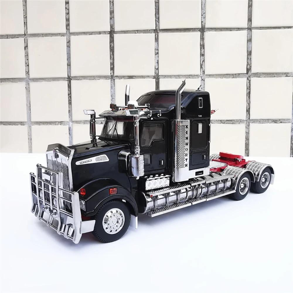 Die cast 1:32 alloy Kenworth T909 simulated truck front model static decorative ornaments holiday gift fan collection souvenirs