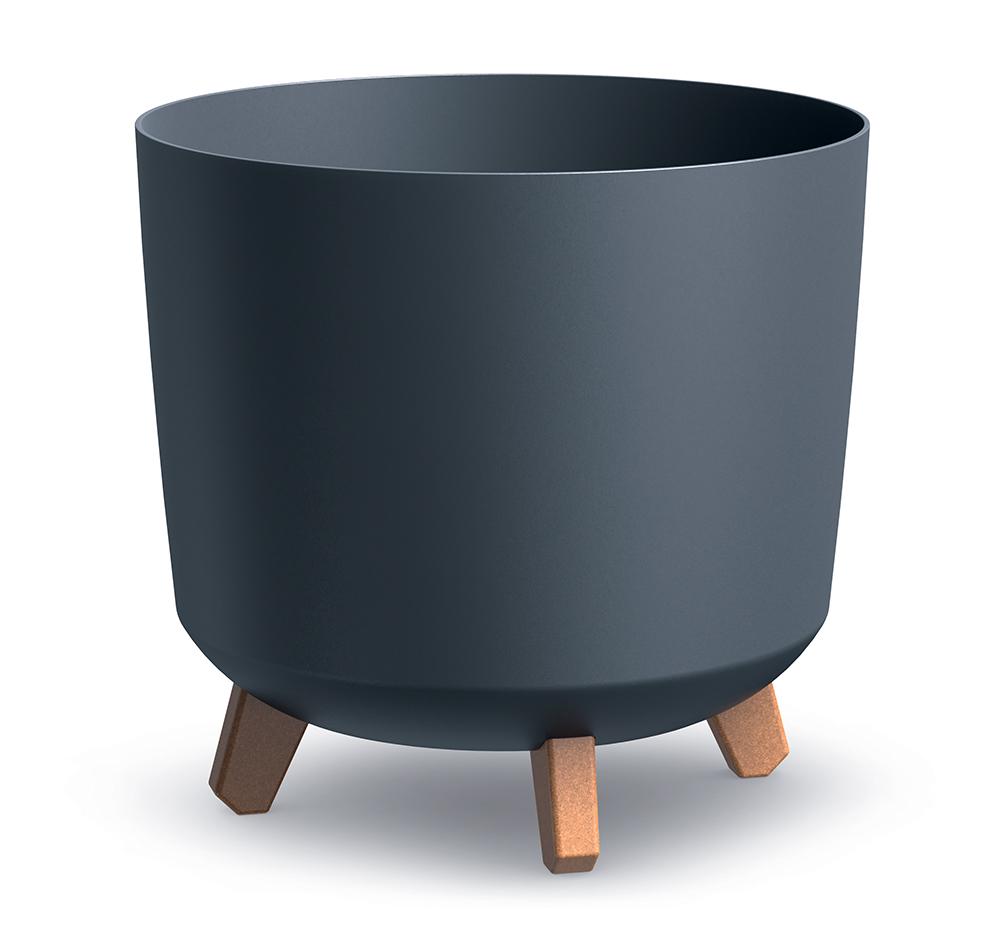 GRACIA TUBUS DGTL300L flowerpot on legs | Anthracite