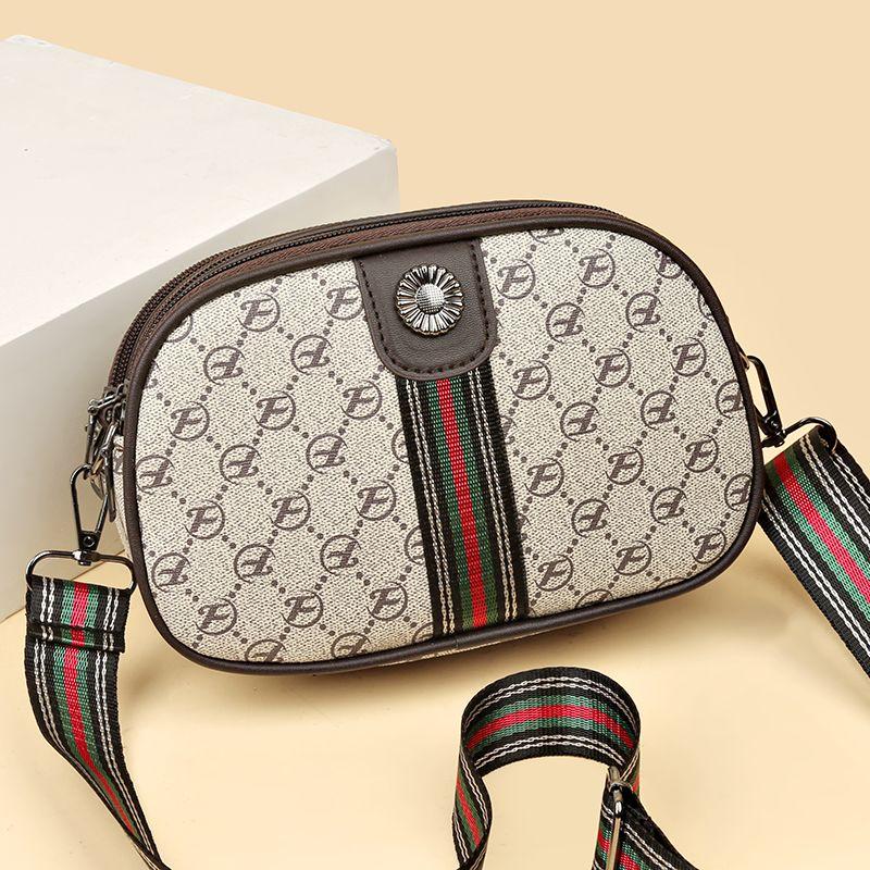 Multi Layered Retro Zero Wallet, One Shoulder Crossbody Fashionable Mobile Phone Bag, Women's Small Bag, Small Shoulder Bag