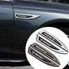 2Pcs 3D Car Styling Side Fender Body Decor Metal Emblem Stickers For Skoda Octavia VII Rapid Fabia Superb Kodiaq Karoq Kamiq VRS Lcvr69