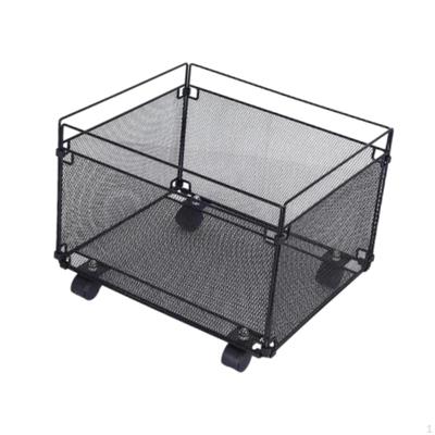 Iron Mesh File Holder Desk Easy Assembly Multifunction Hanging Folder Frame for