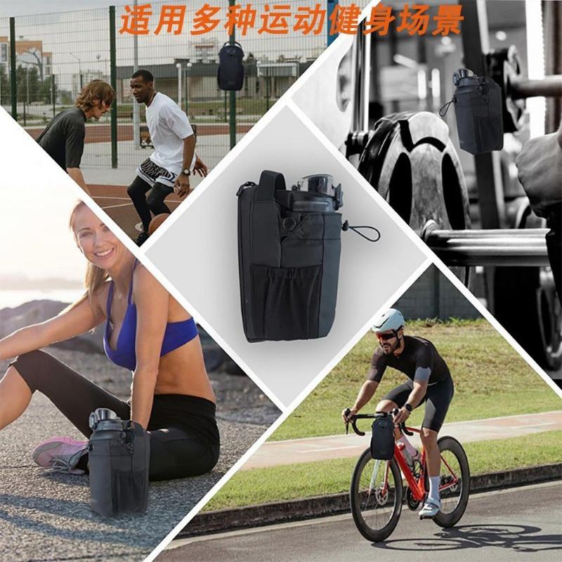 Super Strong Magnetic Gym Bag for Phone Water Bottle Portable Fitness Storage Sports Accessories