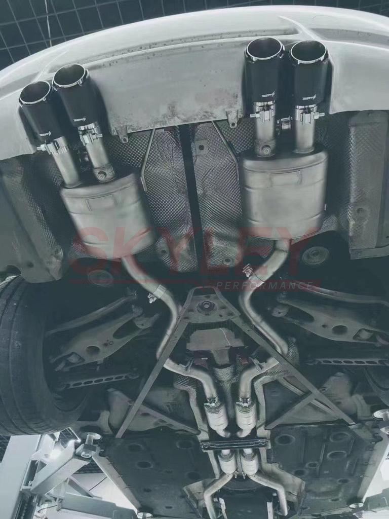 SL Premium Titanium Exhaust System with Muffler for BMW E92/E90