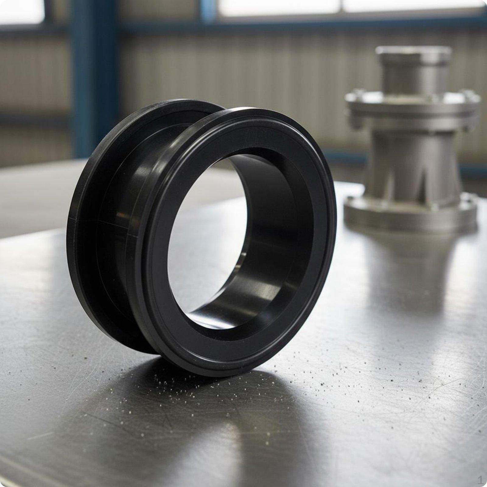 Cement Tanker Directional Component Bushing Replacement Butterfly Rubber