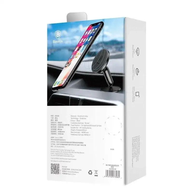 Magnetische Autohalterung Baseus Bullet (Schwarz)