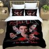Die Twilight Saga bedruckte Bettwäsche-Sets exquisites Bettwaren-Set Bettbezug Steppbett-Set Bettwäsche-Set Luxuriöses Geburtstagsgeschenk
