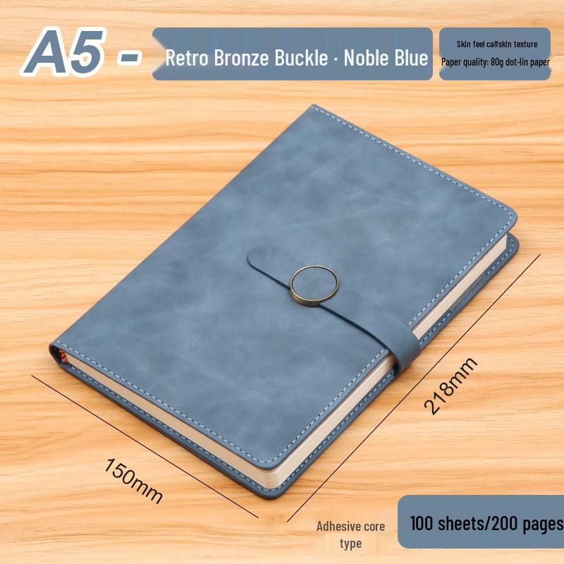 Personalized A5 Clasp Notebook - Premium Office Diary with Logo Printing
