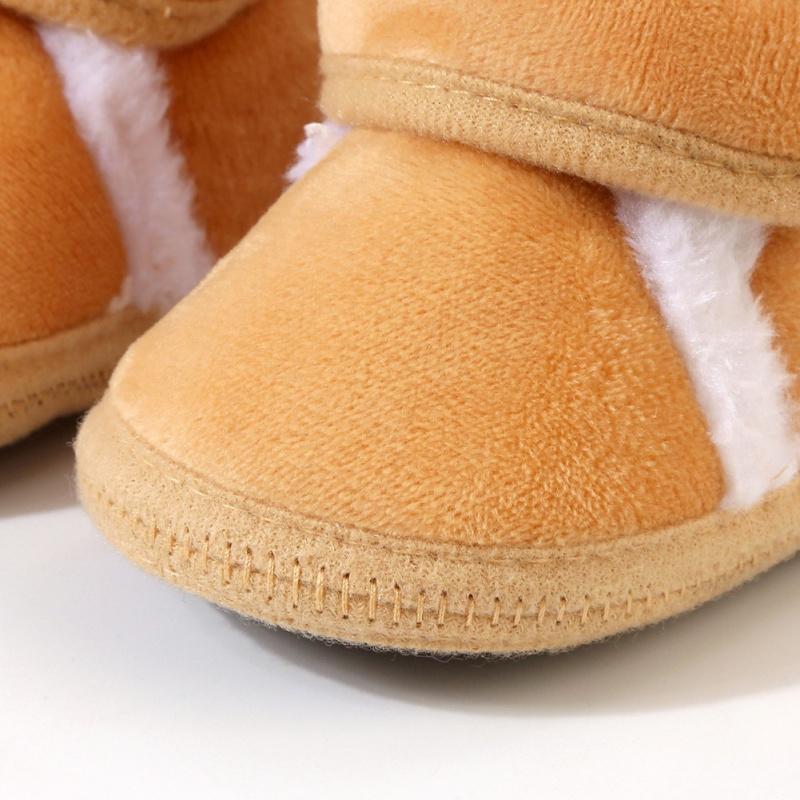 Baby Cotton Shoes Winter Warm Infant Shoes Soft Soled Plush Baby Shoes