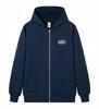 2026 Unisex Double Zipper Hooded Cardigan: Loose Autumn/Winter Casual Style [3D Hot Stamping Family Design]