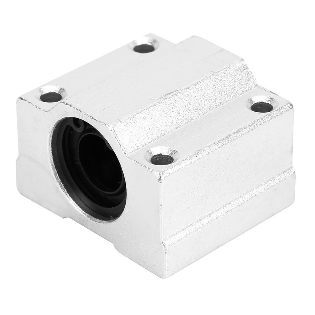 2 Pcs Linear Bearing Slide Block SC12UU Closed Aluminum Alloy Sliding Block