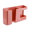 New Multifunctional Wall-mounted Storage Box Punch-free Mobile Phone Remote Control Storage Rack Bathroom Wall Debris Storage Ra