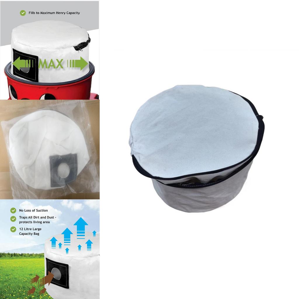 For Numatic Henry Vacuum Cleaner Dust Bag With Reusable Washable Design For Household Surface Maintenance