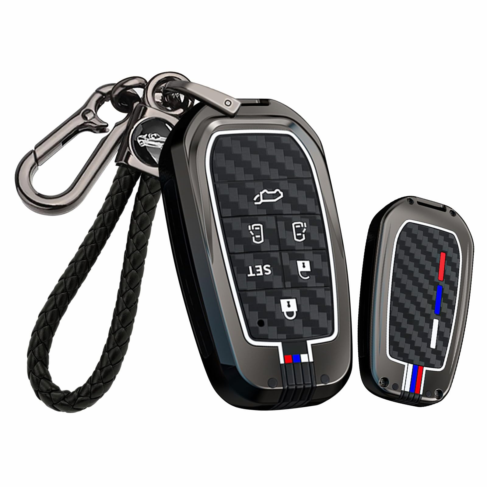 For Toyota, Key Case, Key Holder, Key Protection, Compatible with Toyota, Corolla, Prius, C-HR Compatible with car genuine