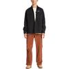 Timberland Solidna Koszulka Polo z Naszywką z Logo, Długi Rękaw, Męskie, Czarna A6JNS-001
