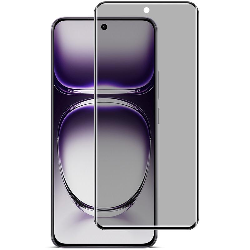 

IMAK Для Oppo Reno12 5G (Китай)/Reno12 Pro 5G (Китай) Захисна плівка на весь екран 3D з вигином проти шпигунства Type A