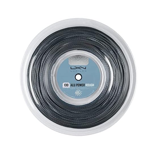 LUXILON Tennis String Monofilament ALU POWER ROUGH 130 200M REEL Silver WR8302801130