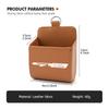 LRVA9 For KIA Leather Car Interior Air Vent Storage Box Mini Phone Glasses Storage Case Rio K5 K2 Sportage Ceed Sorento Picanto