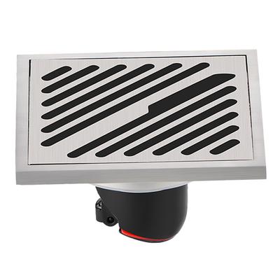 Scarichi a Pavimento in Acciaio Inossidabile Scarico a Pavimento per Bagno Doccia Copertura Filtro Scarico WC Cucina Bagno Strumento di Drenaggio a Pavimento