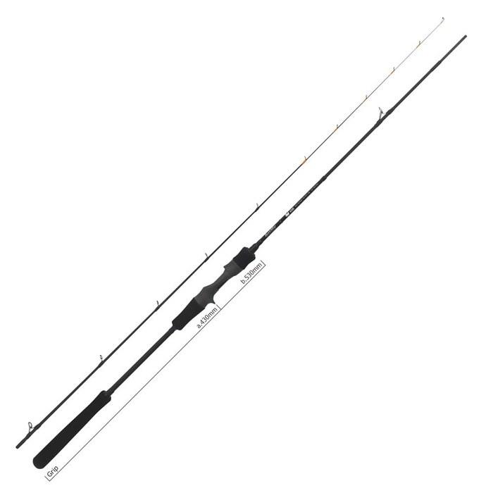 Yamagaburankusu Egiing Rod Battlewhip IM 69B (Bait/2-Piece) (2022 Model) Black 2075mm (Overall Length), 1060mm (Packed Length)