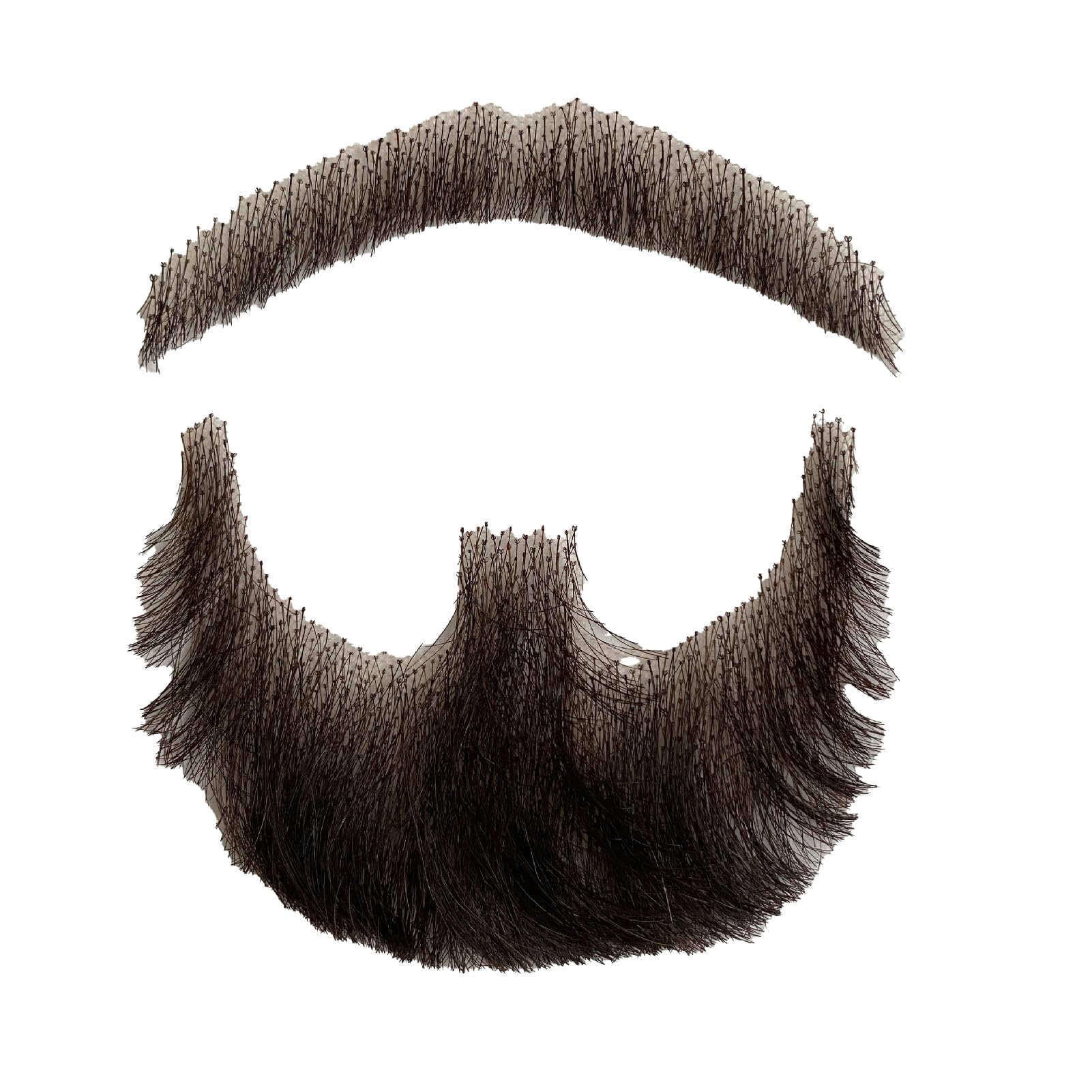 

[Cicogna] Fake Beard, Realistic Mustache, Beard, Human Hair, for Cosplay, Stage, Theater, Fake Beard (Type C)