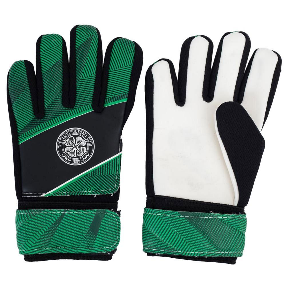 Celtic FC Childrens/Kids Fuse Goalkeeper Gloves