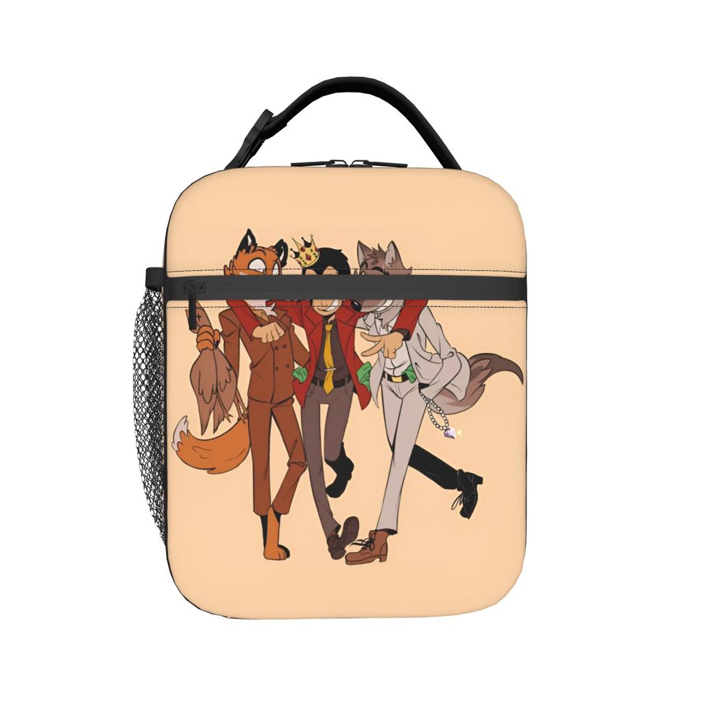 Custom Bad Guys Insulated Lunch Bags for Women Men Wolf Resuable Thermal Cooler Food Lunch Box Work School Travel