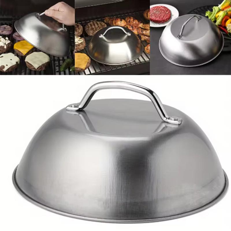 9inch Stainless Steel Oven Squeegee Cover - Perfect Barbecue Tools Accessory for Outdoor Camping, Picnics, and Back to School