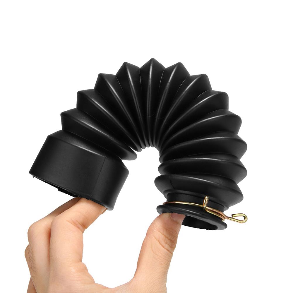 2Pcs 42mm Motorcycle Rubber Front Fork Covers Gaiters Boot Shock Absorber Gaiters Covers