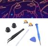 8 Stück/Set Analogstick Aufgerüstetes Set Ersatzzubehör-Kit für P5 Gamecontroller Verbessern Sie das Spielerlebnis