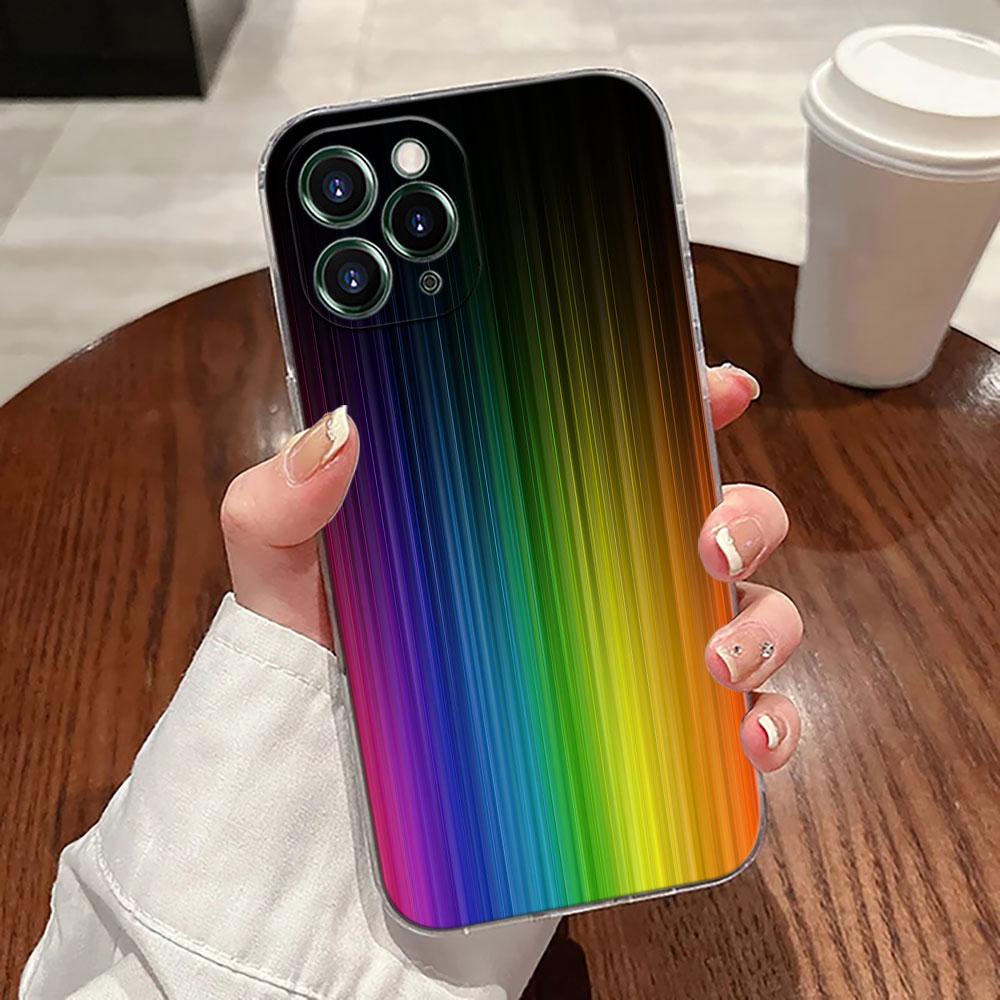 Gay Pride Flag Lesbians LGBT Rainbow Case For Apple iPhone 17 16 15 14 13 12 11 Pro Max Case 16 Plus 16E 17Air 17Pro Phone Cover