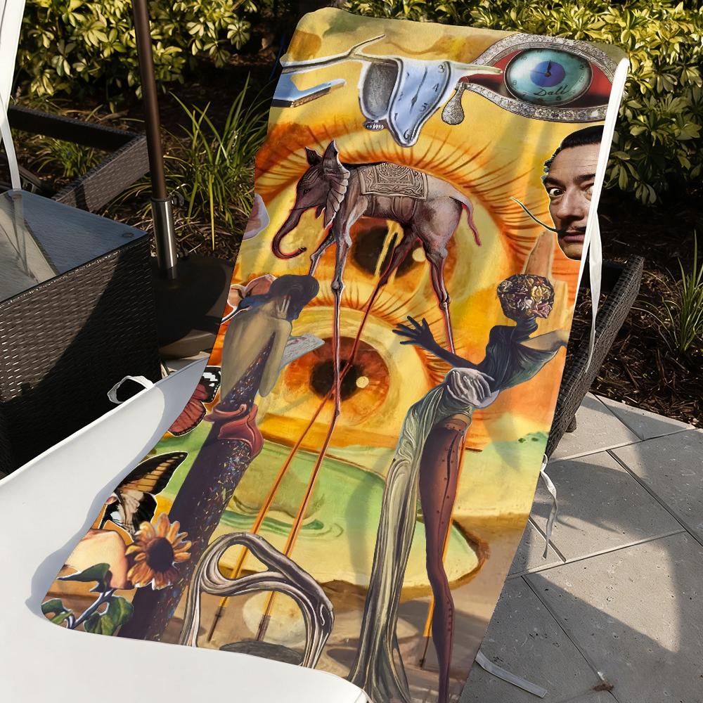 Salvador Dalí Pop Art Asciugamano Morbido Piscina Regalo Per Viaggio Palestra Doccia Campeggio Asciugatura Rapida Sportivo Asciugamani da Spiaggia Grandi