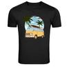 Summer Holiday Vintage Van Beach Graphic T-Shirt