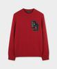 BROOKS BROTHERS [Heritage] Artwork Sweater (Red) (Bbwrmhf407)