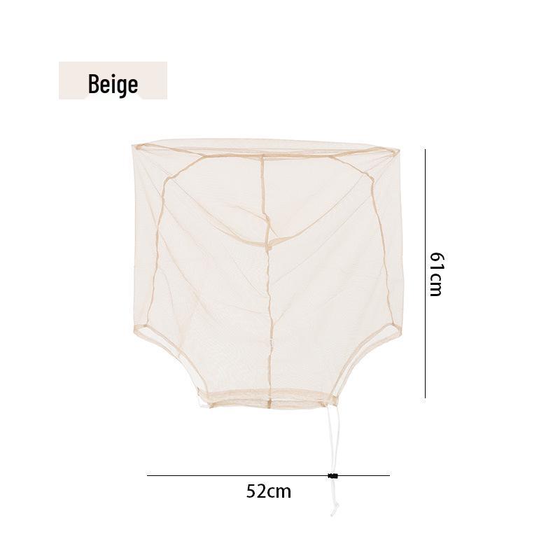 Outdoor Sun Protection Mesh Hat with Face Cover - Beekeeping, Anti-Mosquito, Fishing Shawl, Wide Brim Veil