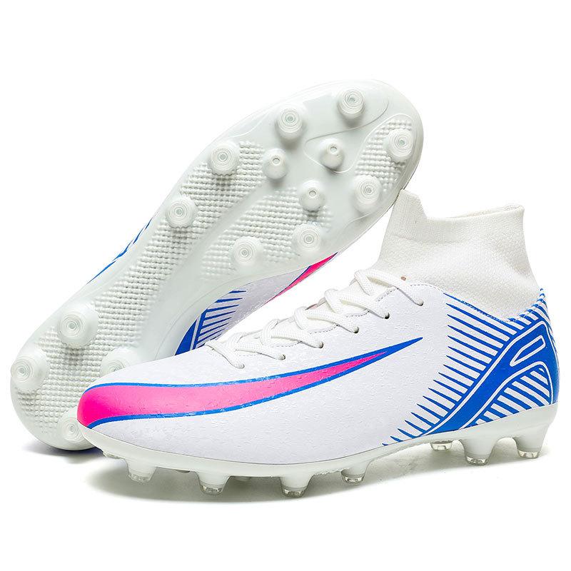 Foreign Trade 2025 European Cup High-top Football Shoes for Children and Boys, Broken Nails Training, Adult Competition Sports Shoes