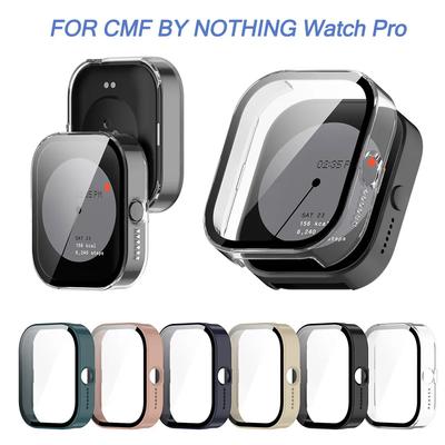Glas Hülle Für CMF Watch Pro Vollständige Abdeckung Bumper Schutzschale Für CMF by Nothing Watch Pro Displayschutz 2-in-1