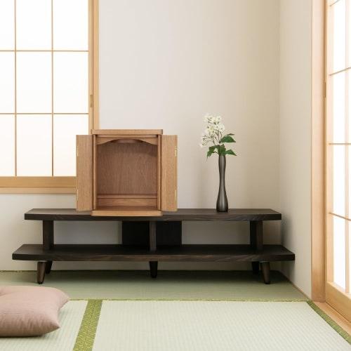 Takita Shoten Compact Buddhist Altar, Made In Japan, Esora No. 13, 39.5cm High X 33cm Wide, Very Small, Modern Mini Buddhist Altar