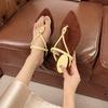 Fashion Pointed Toe Women Sandals Casual Flats Shoes Fashion Clip Toe Shoes Woman Walking Cozy Sandals 2025 Summer Dress Zapatos Female
