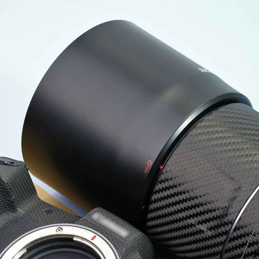 JJC Reversible Lens Hood for Canon RF 135mm L IS USM RF 600mm F11 IS STM Compatible with Canon EOS and Ra Cameras ET-88B F1.8 & Lenses, R5, R6, R, RP,