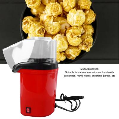 Electric Popcorn Maker Detachable Efficient Small Air Popcorn Machine for Home Party