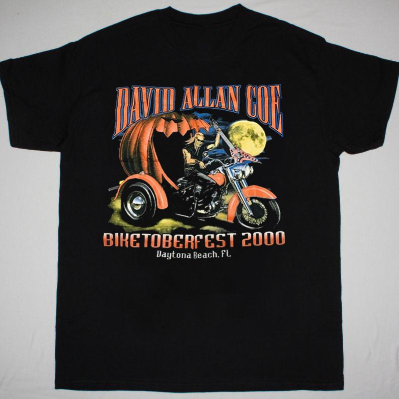 David Allan Coe Biketoberfest 2000 Black Unisex T-Shirt All Size S To 5XL XXXXL