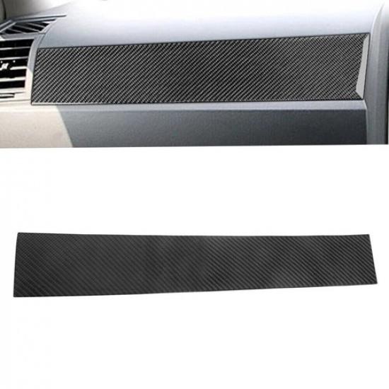 Carbon Fiber Inner Co-pilot Dashboard Panel Cover Trim For Chrysler 300 2005-07